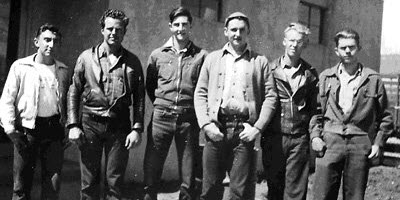 Lassen College Forestry Students in 1941